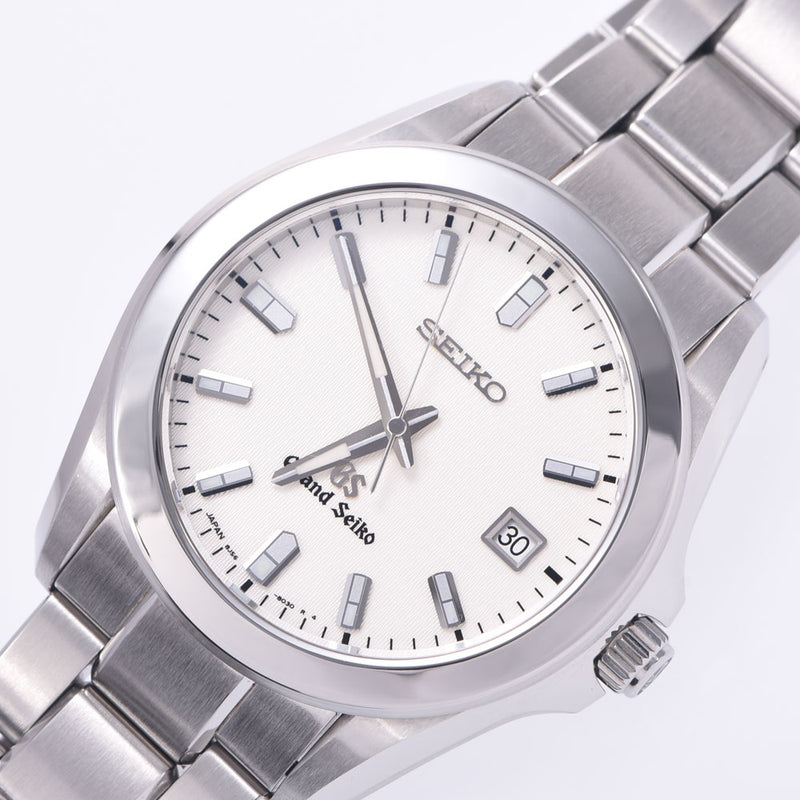 Seiko Seiko Grand Seiko SBGF017 / 8J56-8020 Men's SS Watch Quartz White Flight A Rank Used Silgrin