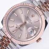 【Cash Special Price】 ROLEX Rolex Datejust 41 126331 Men's SS/RG WatchEs Automatic Pink Dial Unused Ginzo
