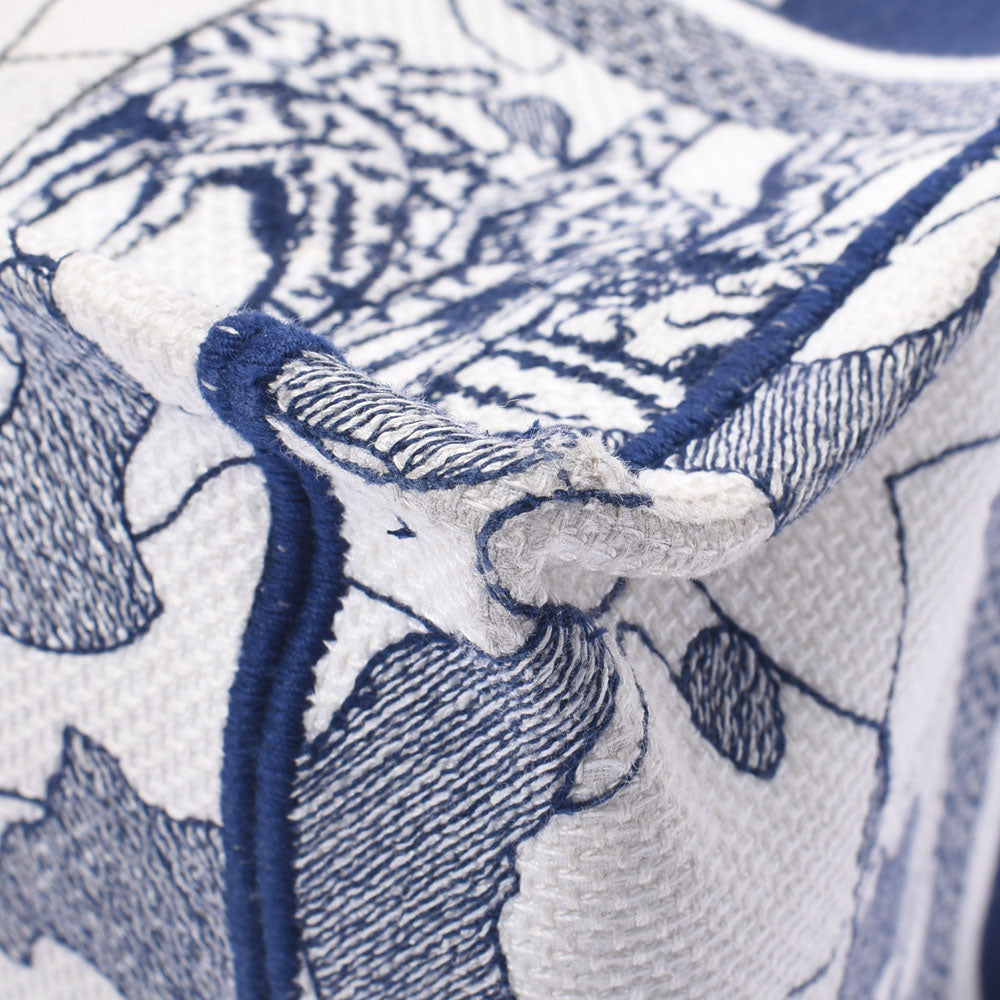 CHRISTIAN DIOR トートバッグ ネイビー/ホワイト 楽天市場】ディオール Dior ブックトート ラージ トートバッグ