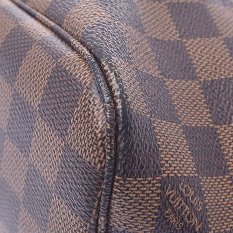 LOUIS VUITTON Louis Vuitton Damier Neverfulle PM Old Brown N51109 Ladies Damier Canvas Handbag B Rank Used Ginzo