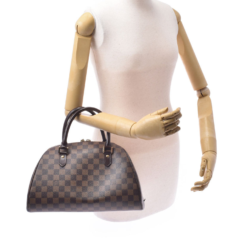 Louis Vuitton Louis Vuitton Damier Libera MM Brown N41434 Women's Dumie Campbus Handbag A-Rank Used Sinkjo