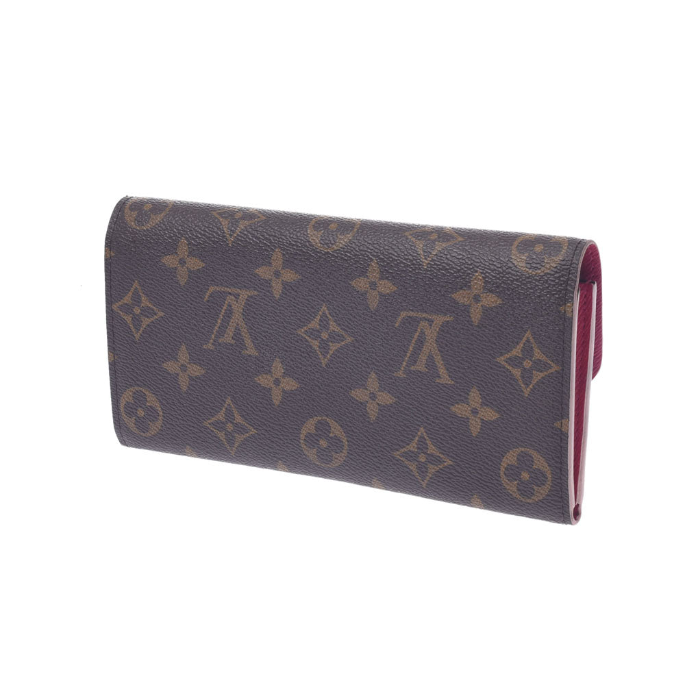 ルイヴィトンポルトフォイユ エミリー フラワー 14145 ピンク レディース 長財布 M64202 LOUIS VUITTON 中古 –  銀蔵オンライン