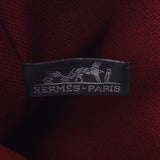 Hermes Hermes Sakan MM红色男爵帆布皮革手提包B排名使用SILGRIN