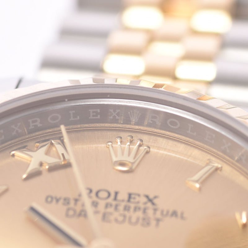 ROLEX ロレックス デイトジャスト  179173 レディース YG/SS 腕時計 自動巻き シャンパン文字盤 Aランク 中古 銀蔵