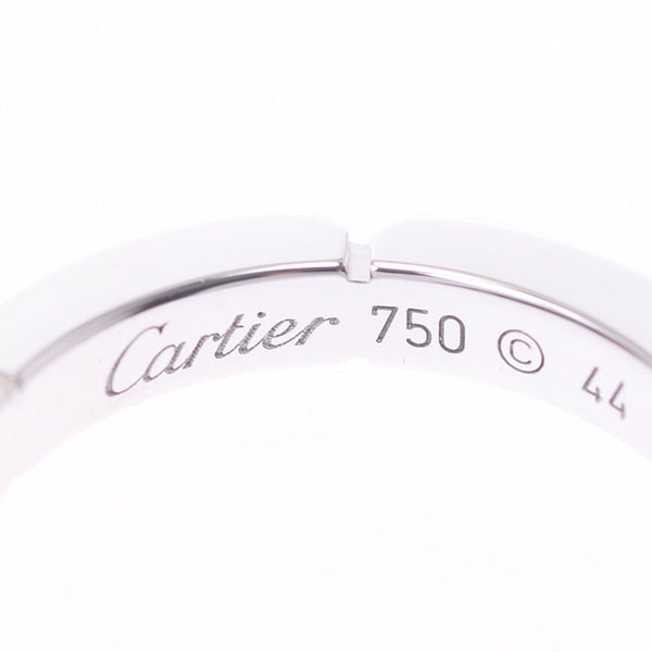 Cartier Cartier Miyonpan Tail Ring ♯44 4P Diamond No. 4 Ladiesk18WG Ring / Ring A Rank Used Silgrin