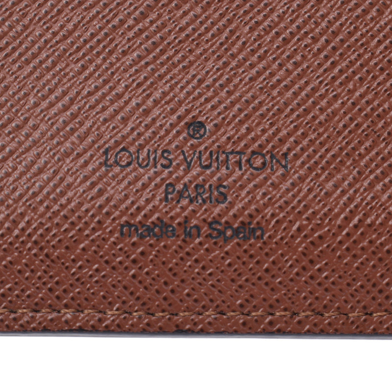 Louis Vuitton Monogram portage Mario nm brown m62288 men's Monogram canvas Wallet