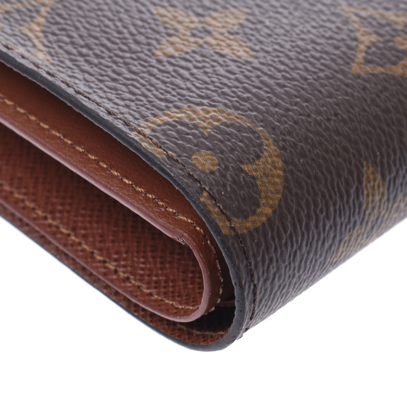 Louis Vuitton Monogram portage Mario nm brown m62288 men's Monogram canvas Wallet