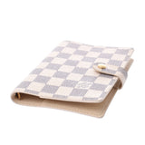 LOUIS VUITTON Louis Vuitton Damier Azur Agenda PM White R20706 Unisex Dami Air Zulu Canvas Notebook Cover A Rank Used Ginzo
