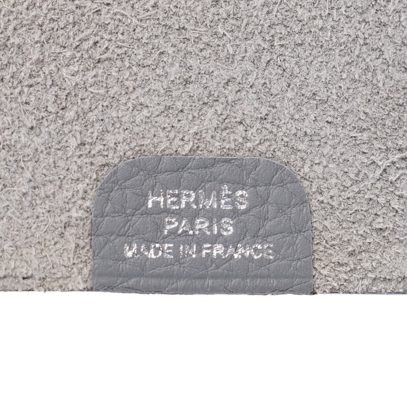 Hermes Hermes Jurismini Bluegrassier X Engraved (around 2016) Unisex Togo Handbook Cover A-Rank Used Sinkjo