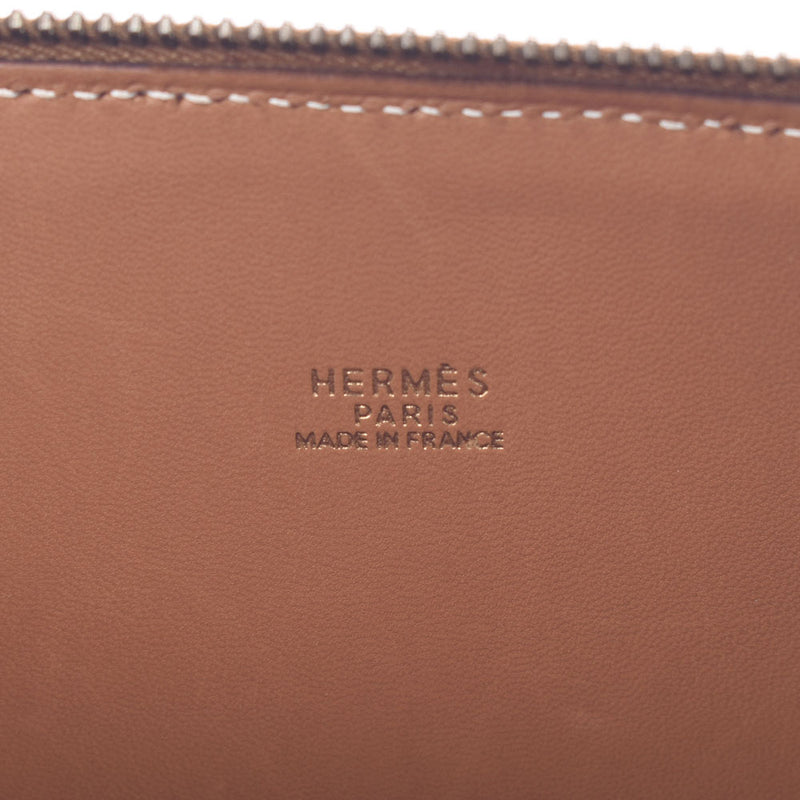 Hermes Hermes Bolid 37 2WAY Bag Gold Gold Bracket □ A Engraving (around 1997) Women's Kushbel Handbags A rank used Silgrin