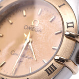 OMEGA Omega Constellation Mini 1262.10 Ladies SS/YG Watch Quartz Champagne Dial AB Rank Used Ginzo