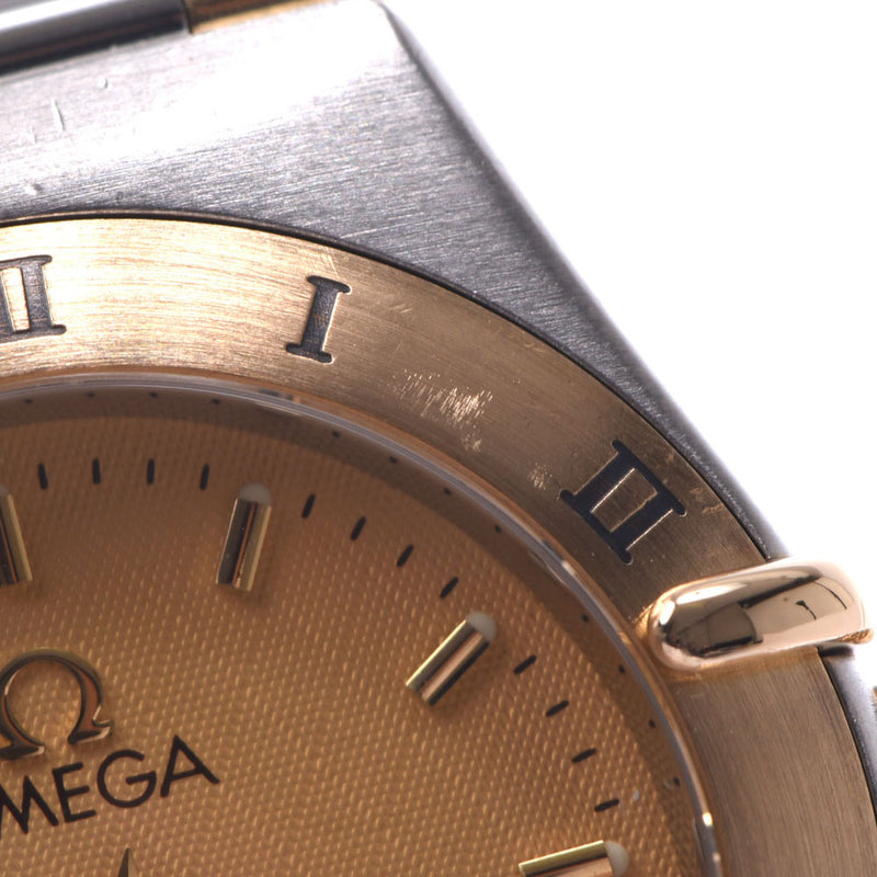 OMEGA Omega Constellation Mini 1262.10 Ladies SS/YG Watch Quartz Champagne Dial AB Rank Used Ginzo