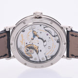 BREGUET ブレゲ クラシックツインバレル 5907/BB/12/984 ボーイズ WG/革 腕時計 手巻き シルバー文字盤 Aランク 中古 銀蔵