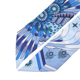 HERMES エルメス ツイリー LA SOURCE DE PEGASE/ペガサスの源泉 ブルー系 レディース シルク100% スカーフ 新品 銀蔵