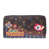 LOUIS VUITTON Louis Vuitton Monogram Zippy Wallet Vivienne 2020 Holiday Season Limited Brown M69750 AB Rank Used Ginzo