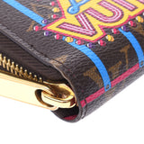 LOUIS VUITTON Louis Vuitton Monogram Zippy Wallet Vivienne 2020 Holiday Season Limited Brown M69750 AB Rank Used Ginzo