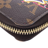 LOUIS VUITTON Louis Vuitton Monogram Zippy Wallet Vivienne 2020 Holiday Season Limited Brown M69750 AB Rank Used Ginzo