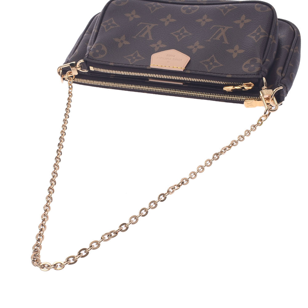 ルイヴィトンミュルティ ポシェット アクセソワール 14145 カーキ