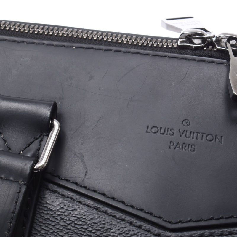 Louis Vuitton Louis Vuitton Monogram Eclipse Explorer 2way Black M40566男士Monogram Eclipse Canvas Business Bag等级使用水池