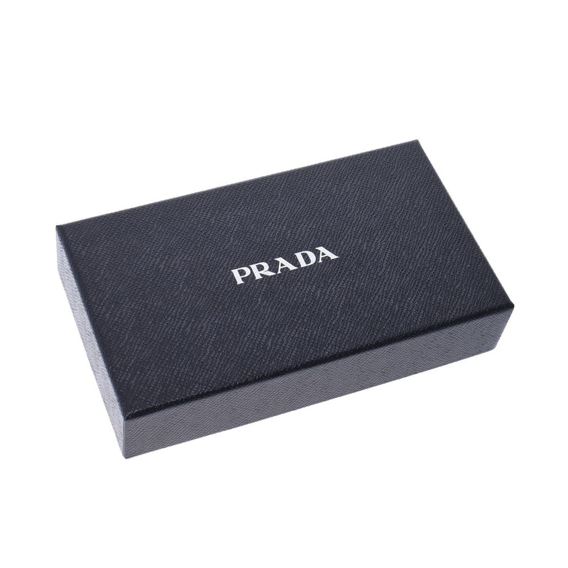 PRADA プラダ ファスナー長財布 黒 1MH132 レディース サフィアーノ 長財布 新同 中古 銀蔵