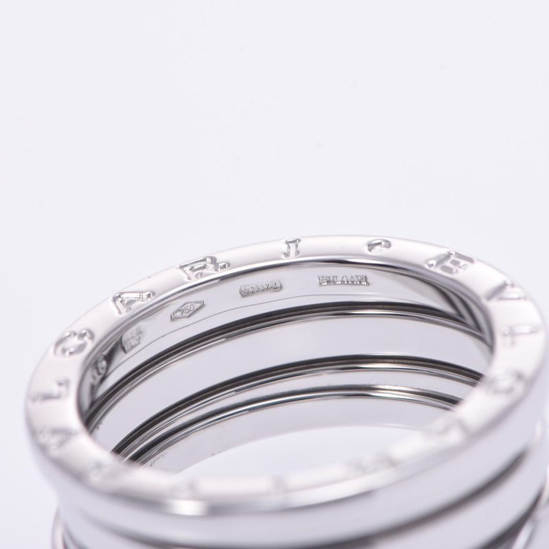 [Silver Summer Selection] BVLGARI Bulgari B-ZERO Ring # 56 15 Unisex K18WG Ring, Ring A-Rank Used Sinkjo