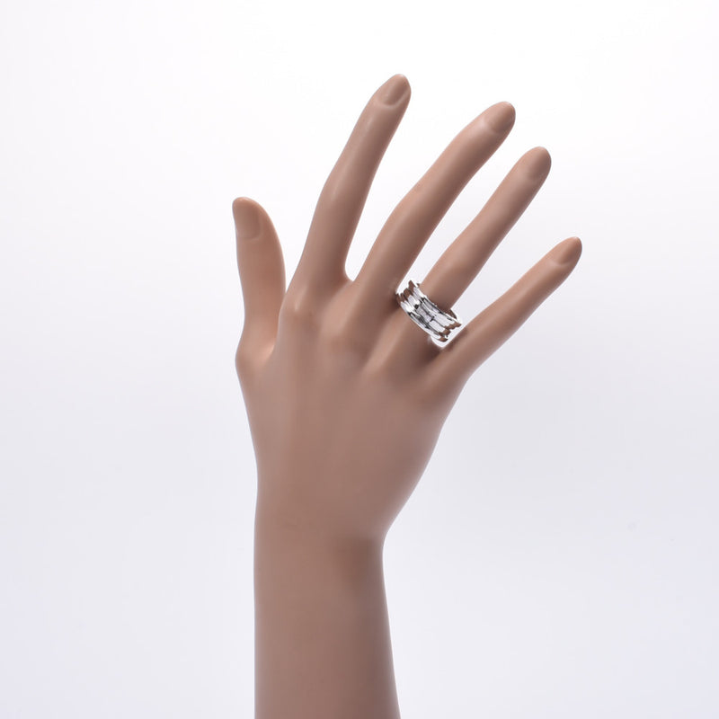 [Silver Summer Selection] BVLGARI Bulgari B-ZERO Ring # 56 15 Unisex K18WG Ring, Ring A-Rank Used Sinkjo