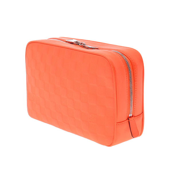 Louis Vuitton Louis Vuitton Damier Amphini True Stowle Orange N23348 Men's Leather Second Bag B Rank Used Sinkjo