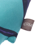 Hermes Hermes Petit Ash Tree Ornament Charm Emerald Green Unisex Silk Key Holder AB Rank Used Silgrin