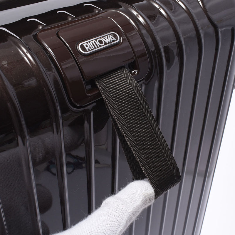 Rimowa Remois Cabin S Suitcase Dark Brown Unisex Polycarbonate Carry Bag A Rank Used Silgrin