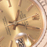 ROLEX, Rolex, Daitjast, Juste, 6,9178, Ladies, YG, arms, automatic winding, machine, bread, bread, the middle, the middle, the silver