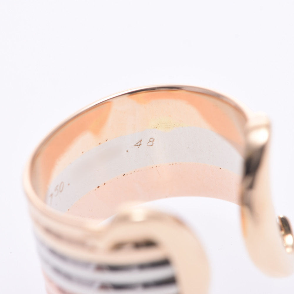 カルティエ2Cリング スリーカラー #48 レディース リング・指輪