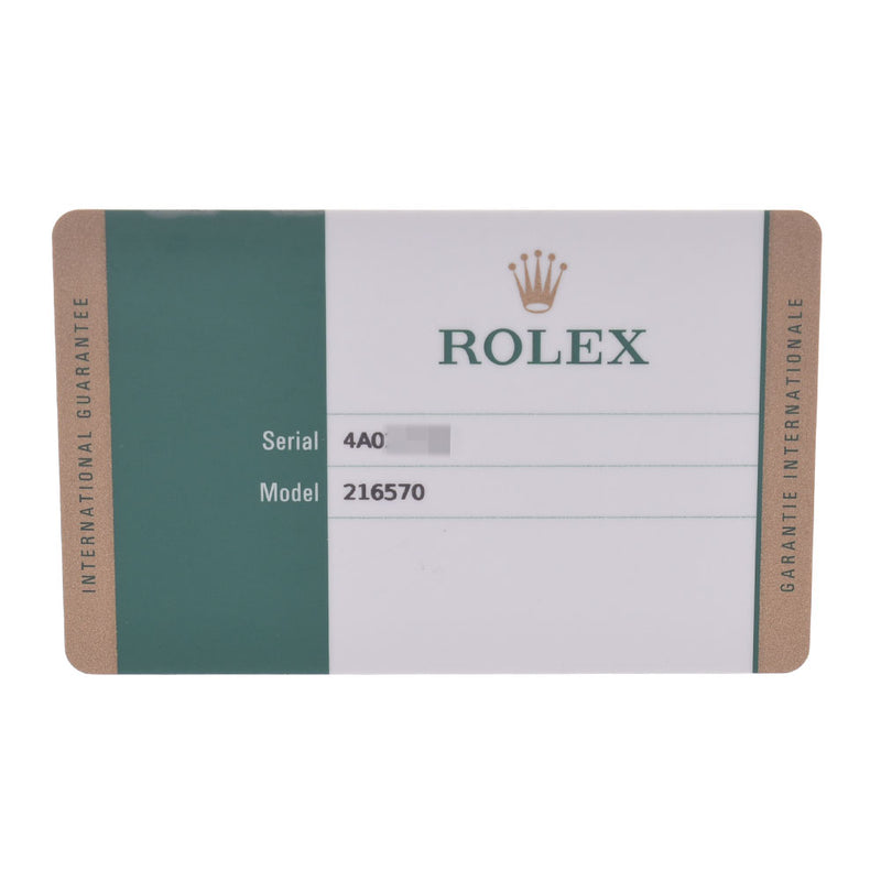 Rolex Rolex Explorer 2 EX-2 216570 Men SS Watch Automatic Wound White Figure A-Rank Used Silgrin
