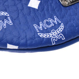 MCM MCM Pouch Charm Blue Unisex PVC Key Ring New Sanko
