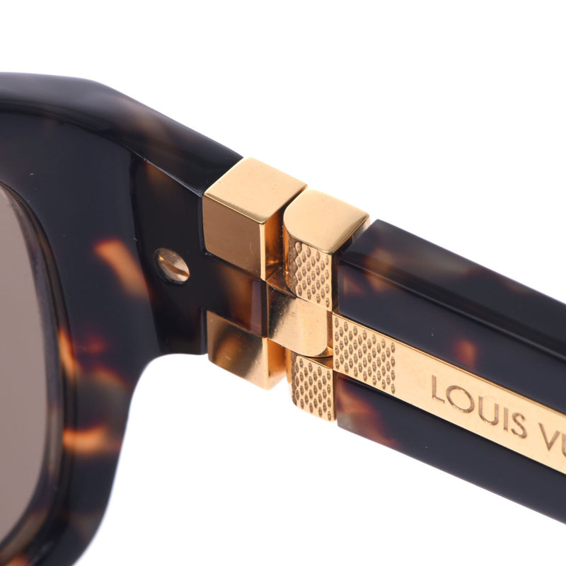 Louis Vuitton Louis Vuitton Damier PM Brown Z0278E Unisex Sunglasses AB Rank Used Silgrin