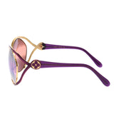 路易威登路易威登紫色/金Z0217U男女皆宜的太阳镜AB排名使用