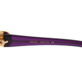Louis Vuitton Louis Vuitton Purple / Gold Z0217U Unisex Sunglasses AB Rank Used Silgrin