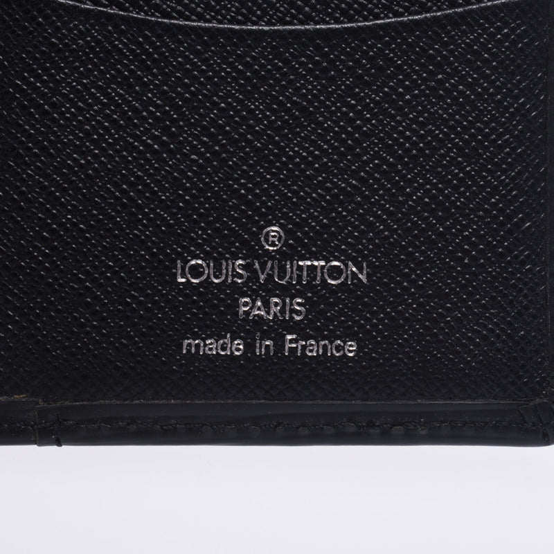 LOUIS VUITTON ルイヴィトン エピ オーガナイザードゥポッシュ ノワール M63582 ユニセックス エピレザー カードケース ABランク 中古 銀蔵