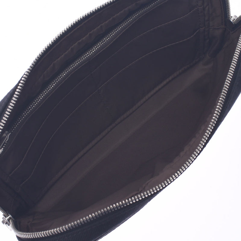 Louis Vuitton Louis Vuitton Damier Jean Acrobat Black M93620 Men's Damie Giang Canvas Body Bag B Rank Used Silgrin