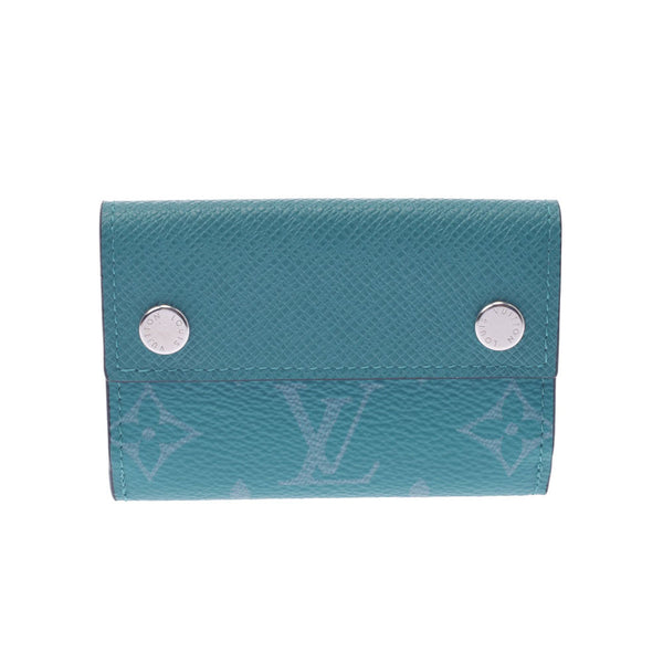 Louis Vuitton Louis Vuitton Tiga Lama Discovery Compact Wallet Tail M67626 Men's Leather Three Folded Wallet New Sanko