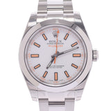 【現金特価】ROLEX ロレックス ミルガウス デットストック 116400 メンズ SS 腕時計 自動巻き 白文字盤 未使用 銀蔵