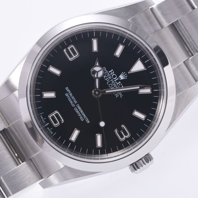 ROLEX ロレックス エクスプローラー1 114270 メンズ SS 腕時計 自動巻き 黒文字盤 Aランク 中古 銀蔵