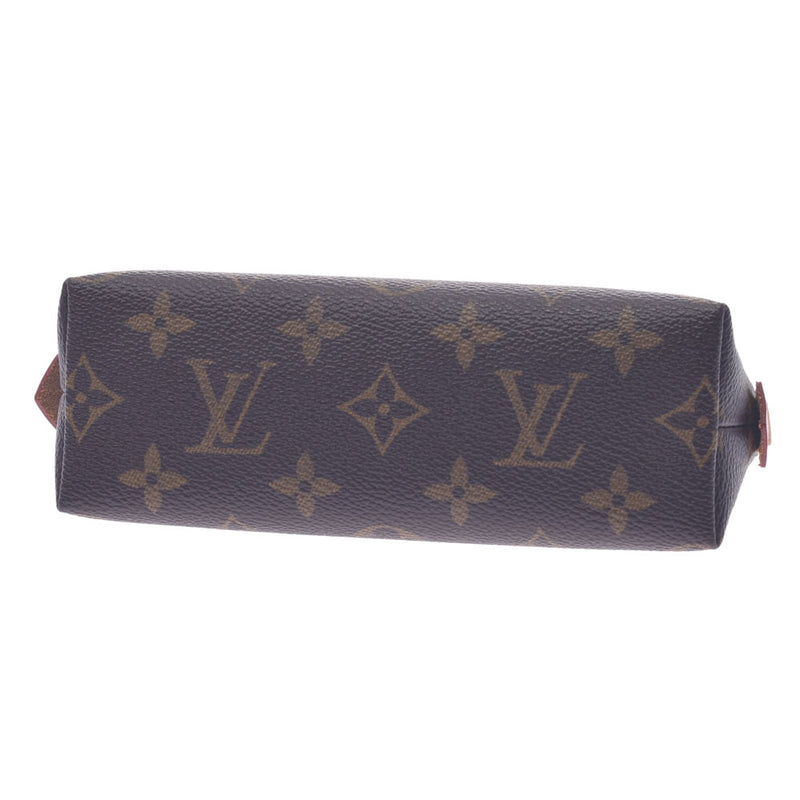 Louis Vuitton Louis Vuitton Monogram Pochette Cosmetics Brown M47515 Women's Monogram Canvas Porch B Rank Used Silgrin