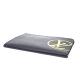 Louis Vuitton Louis Vuitton Epipochet Jules GM LV圈Noir M68198男式EpiSiSer离合器袋A-Rank使用Silgrin