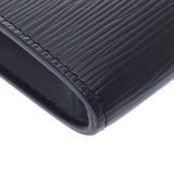 Louis Vuitton Louis Vuitton Epipochet Jules GM LV圈Noir M68198男式EpiSiSer离合器袋A-Rank使用Silgrin