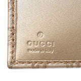 GUCCI Gucci Microgucci Gold 388684 Women's Card Case New Sanko Card Case