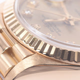 ROLEX Rolex: Dytojast 10P Diamond: 69178G Ladies: YG wristwatch, automatic winding champagne, Class A, used in silver.