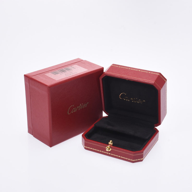 [Summer Selection Recommended] Cartier Cartier Trinity Three Color 1P Diamond Women K18YG / PG / WG Earrings A-Rank Used Silgrin