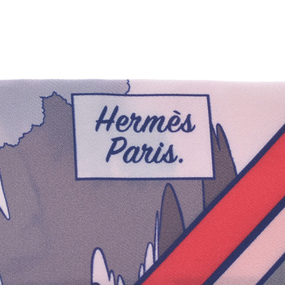 HERMES　エルメス　ツイリー　アメコミ柄　シルク　スカーフ　レディース HERMES（エルメス） ツイリー スカーフ WOW アメコミ風デザイン シルク