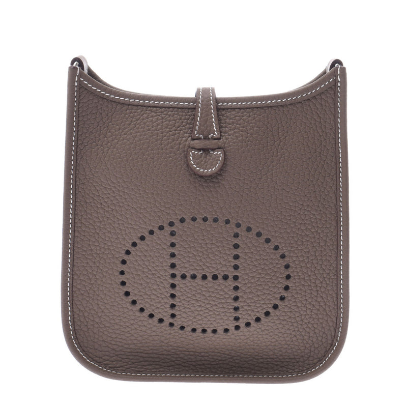 HERMES エルメス エヴリン TPM アマゾン エトゥープ シルバー金具 Z刻印(2021年頃) レディース トリヨンクレマンス ショルダーバッグ 新品 銀蔵