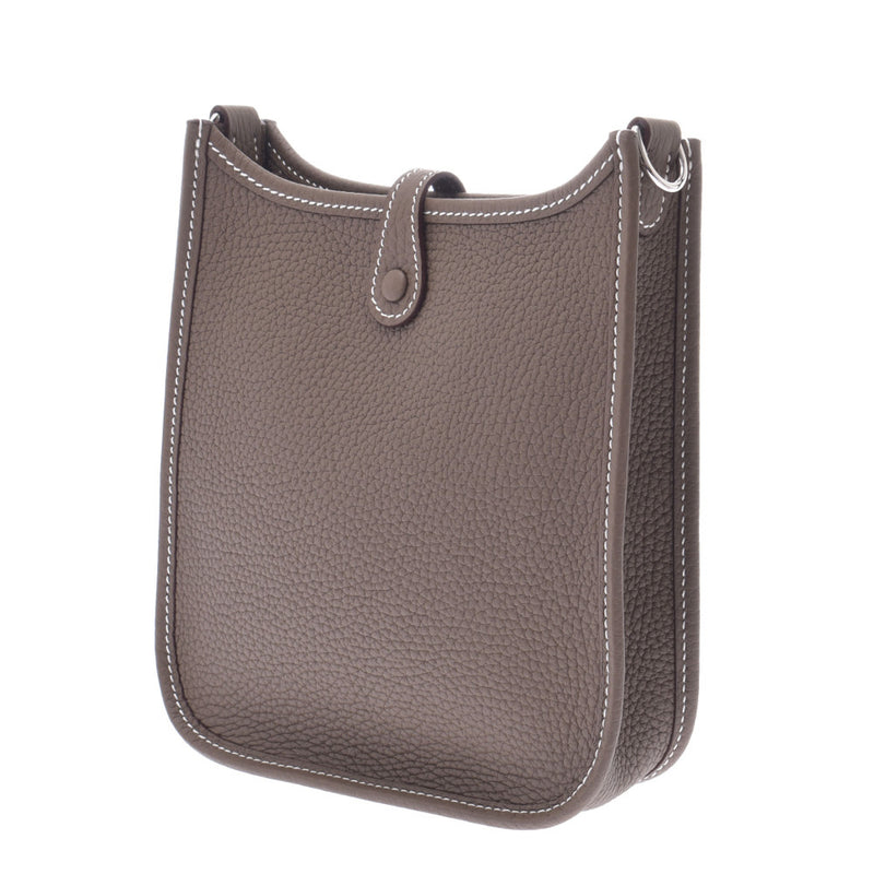 HERMES エルメス エヴリン TPM アマゾン エトゥープ シルバー金具 Z刻印(2021年頃) レディース トリヨンクレマンス ショルダーバッグ 新品 銀蔵